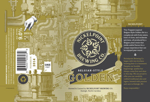 Nickelpoint Brewing Co. Belgian-style Golden September 2016