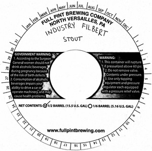 Full Pint Brewing Company Industry Filbert September 2016
