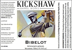 Kickshaw Barrel Works Bibelot September 2016