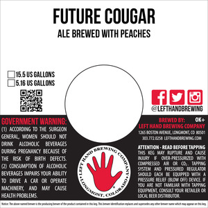 Left Hand Brewing Company Future Cougar September 2016