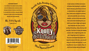 Granite Falls Brewing Company Knotty Squirrel Imperial Blonde