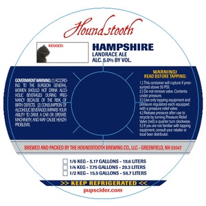 Houndstooth Hampshire Landrace Ale