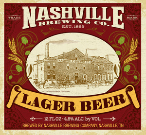 Nashville Brewing Company Lager Beer 