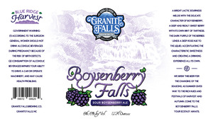 Granite Falls Brewing Company Boysenberry Falls September 2016