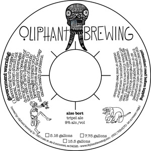 Oliphant Brewing Also Bort