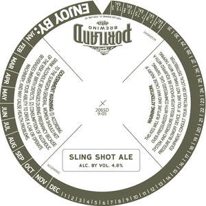 Sling Shot Ale October 2016