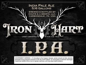 Iron Hart Ipa October 2016