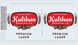 Kulshan Brewing Co. Premium Lager October 2016