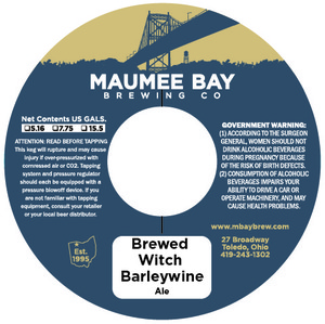 Maumee Bay Brewing Brewed Witch Barleywine October 2016