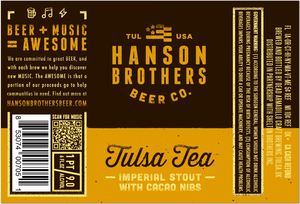 Hanson Brothers Beer Co. Tulsa Tea