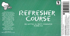 O'so Brewing Company Refresher Course October 2016