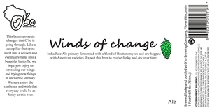 O'so Brewing Company Winds Of Change October 2016