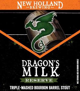New Holland Brewing Company, LLC Dragon's Milk Reserve Triple Mash