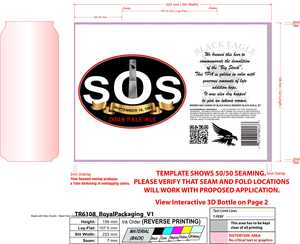 Black Eagle Brewery S.o.s. IPA November 2016