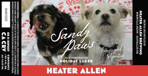 Heater Allen Brewing 2016 Sandy Paws