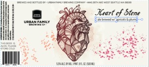 Urban Family Brewing Company Heart Of Stone November 2016