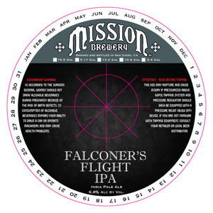 Mission Falconer's Flight IPA November 2016