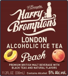 Harry Brompton's London Alcoholic Ice Tea Peach