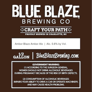 Blue Blaze Brewing Co November 2016