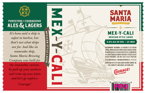 Santa Maria Brewing Co Inc. Mex-y-cali November 2016