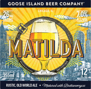 Goose Island Beer Company Matilda