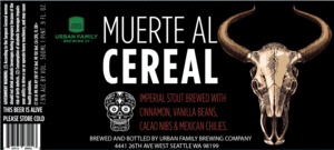 Urban Family Brewing Company Muerte Al Cereal November 2016