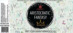 Urban Family Brewing Company Aristocratic Fantasy November 2016