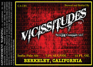 Vicissitudes Brewing Company, LLC November 2016