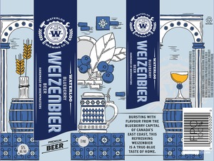 Waterloo Blueberry Weizenbier Beer 