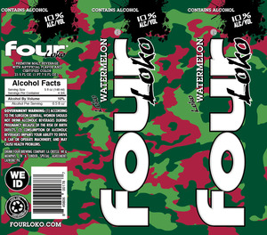 Four Loko Watermelon November 2016