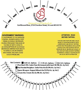 Earthbound Beer Red Headed Neighbor December 2016
