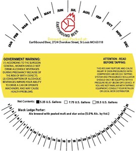 Earthbound Beer Black Lodge Porter December 2016