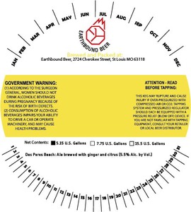 Earthbound Beer Des Peres Beach December 2016