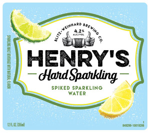 Henry's Hard Sparkling Lemon Lime November 2016