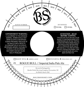 Bolero Snort Rogue Bull Imperial India Pale Ale November 2016