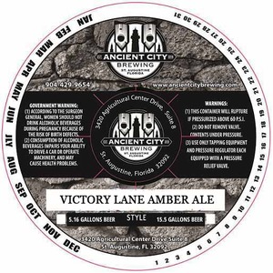 Ancient City Brewing Co. Victory Lane Amber Ale