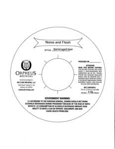 Orpheus Brewing Noise And Flesh