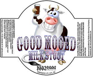 Railtown Brewing Company Good Mooed Milk Stout November 2016