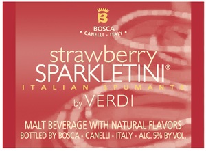 Verdi Strawberry Sparkletini November 2016