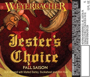 Weyerbacher Jester's Choice Vi