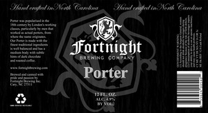 Fortnight Brewing Porter