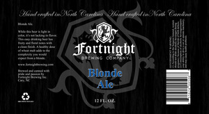 Fortnight Brewing Blonde Ale