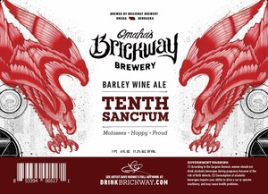 Brickway Barleywine Tenth Sanctum December 2016