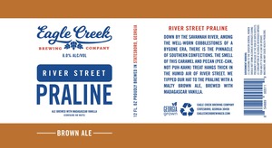 Eagle Creek Brewing Company River Street Praline Brown