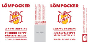 Lompoc Brewing Lompocker Premium Hoppy Kolsch-style December 2016