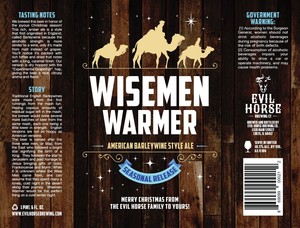 Wisemen Warmer Barleywine Style Ale