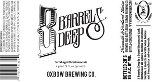 Oxbow Brewing Company 3 Barrels Deep December 2016