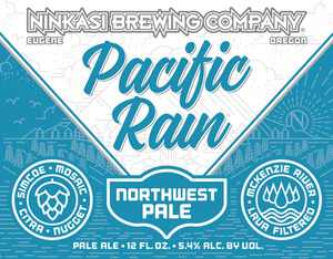 Ninkasi Brewing Company Pacific Rain December 2016