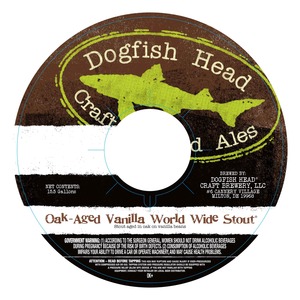 Dogfish Head Oak Aged Vanilla World Wide Stout