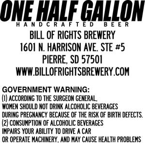 Bill Of Rights Brewery January 2017